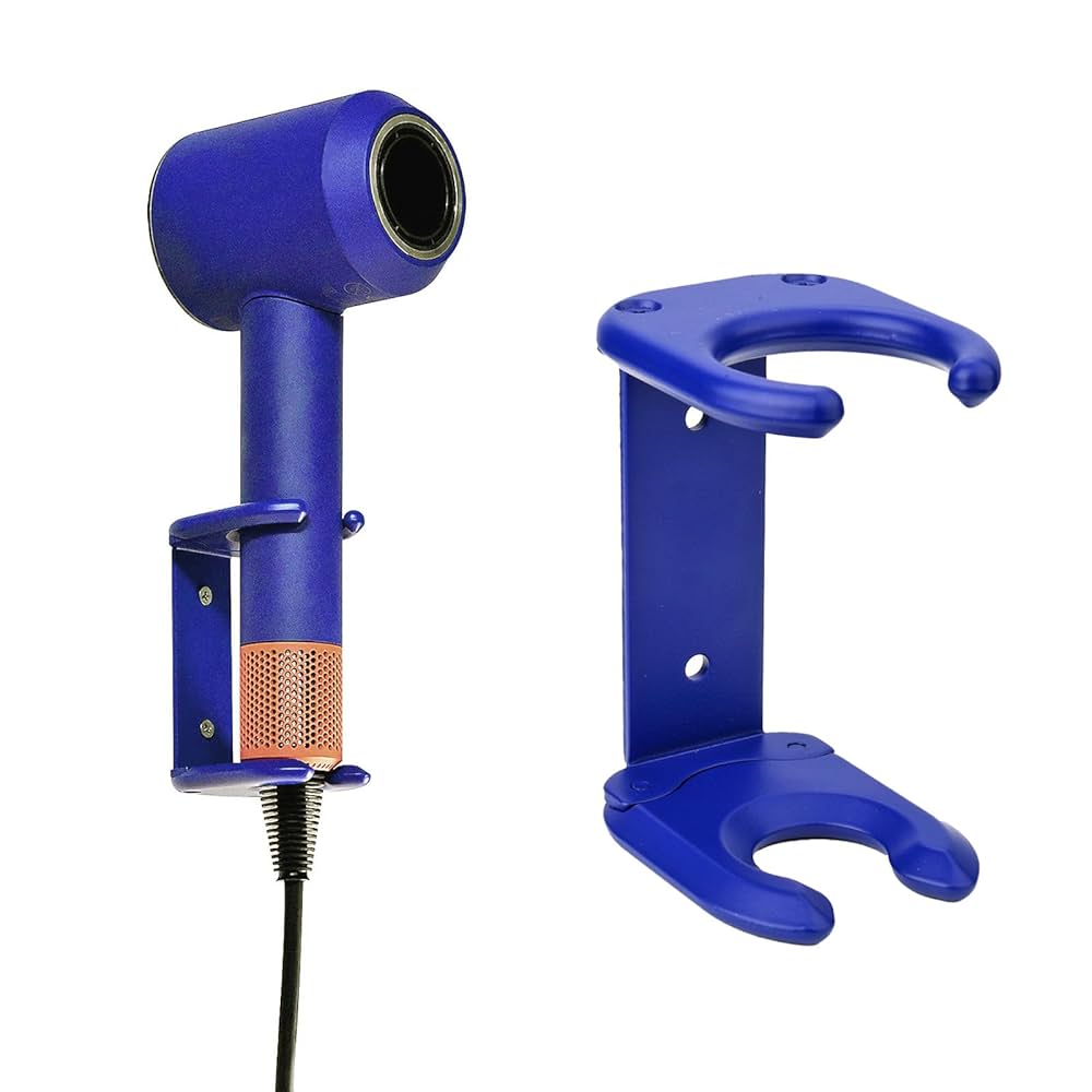 Dyson ダイソン nural ドライヤーホルダー壁掛けホルダー HD16 dyson nural HD16 Wall-Mounted Hair Dryer Holder + Nozzle